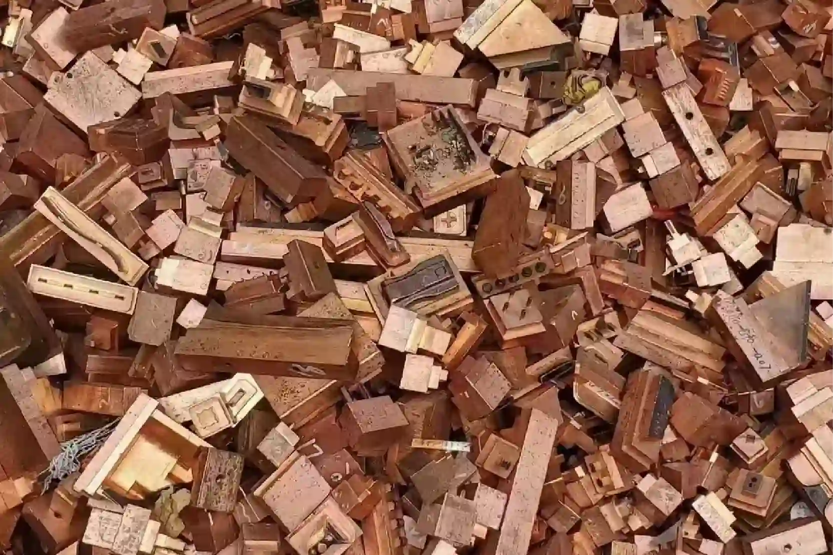 铜块回收图2（高纯度铜块）